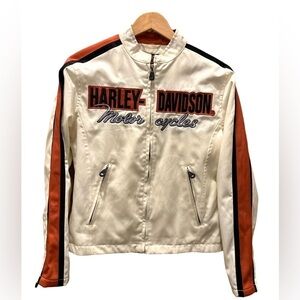 Harley-Davidson nylon moto jacket Sz S